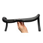 HANDLEBAR- FOR ROAD BIKE- DEDA SUPERZERO DCR ALUMINIUM BLACK Ø 31,8 EXTERNAL Wd 46 (INTERNAL CABLES ROUTING) 8052783484494