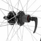 ROUE VTC DISQUE / PATIN BLOCAGE 700 x 35 - 28" M260 ARRIERE NOIR MOYEU VELOX CASSETTE TYPE SHIMANO 11/10/9V 6 TROUS JANTE 19C 32 RAYONS - POIDS MAX 140KGS 3660429073480