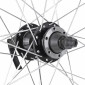 WHEEL FOR TREKKING BIKE- 700X35 DISC/V-B -REAR- M240 ALU -BLACK-VELOX HUB DISC 6 HOLES/ FOR CASSETTE SHIMANO/SRAM 10/9 Speed. 3660429073480