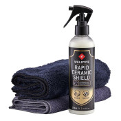 PROTECTEUR WELDTITE VELO RAPID CERAMIC SHIELD SPRAY 250ml AVEC 2 CHIFFONS MICROFIBRES (LIVREE EN BOITE) 5013863031031