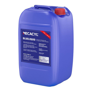 NETTOYANT PROFESSIONNEL MECACYL BLUELIQUID SRBLC+ SOLUTION LIQUIDE SPECIAL FONTAINE BIDON 19L (CONCENTRE A DILUE AVEC DE L'EAU 19L=95L DE SOLUTION) (VENDU A L'UNITE) 3700948288832
