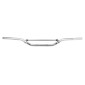 GUIDON 50 A BOITE ARTEK POUR BETA 50 RR/RIEJU 50 MRT/SHERCO 50 SM-R, SE-R/GILERA 50 SMT, RCR/DERBI 50 SENDA DIAM 22,2 mm LONGUEUR 800 mm ACIER ARGENT 3700948292969