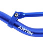 GUIDON 50 A BOITE ARTEK POUR BETA 50 RR/RIEJU 50 MRT/SHERCO 50 SM-R, SE-R/GILERA 50 SMT, RCR/DERBI 50 SENDA DIAM 22,2 mm LONGUEUR 800 mm ACIER BLEU 3700948292976