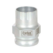 OUTIL PRO DEMONTE CASSETTE ET ECROU FREIN DISQUE SHIMANO CYCLUS 27.8mm - COMPATIBLE SNAP.IN - 8590831435031