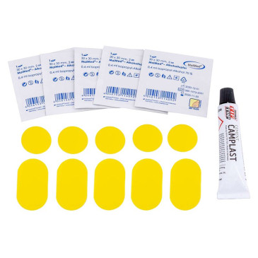KIT REPARATION CHAMBRE A AIR PIRELLI SMARTUBE - BOITE (10 PATCHS + COLLE) 8019227939378