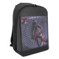 SAC A DOS CONNECTE LED NOIR (CONNEXION VIA SMARTPHONE/APPLICATION (HOMOLOGUE CE) 3700948307151