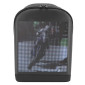 SAC A DOS CONNECTE LED NOIR (CONNEXION VIA SMARTPHONE/APPLICATION (HOMOLOGUE CE) 3700948307151