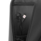 SAC A DOS CONNECTE LED NOIR (CONNEXION VIA SMARTPHONE/APPLICATION (HOMOLOGUE CE) 3700948307151