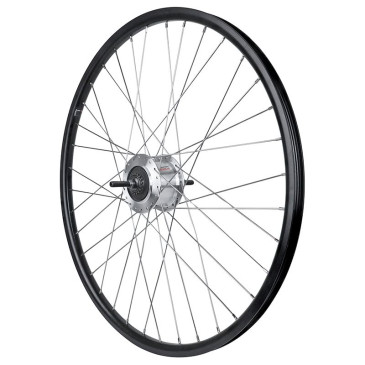 ROUE CITY DISQUE ARRIERE 26" MOYEU NEXUS 7 ROLLER BRAKE NOIR JANTE 19C 36 RAYONS 3700948307977
