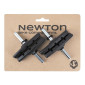 BRAKE PADS FOR MTB- SMOOTH STUD SYMETRIC- NEWTON 70mm BLACK (2 PAIRS) 3700948045282