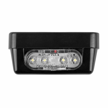 ECLAIRAGE DE PLAQUE IMMATRICULATION REPLAY RECTANGLE 4 LEDS PLASTIQUE NOIR (HOMOLOGUE CE) 3700948033869