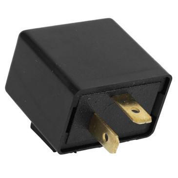 CENTRALE CLIGNOTANTE UNIVERSELLE 12V 2 x 10W SANS BUZZER 2 FICHES/BORNES POUR CLIGNOTANT A AMPOULE -P2R- 3700948087541