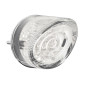 FEU ARRIERE UNIVERSEL REPLAY A LEDS ROND TRANSPARENT (20 LEDS ROUGES + 3 LEDS BLANCHES) D45MM ** 3700948035283