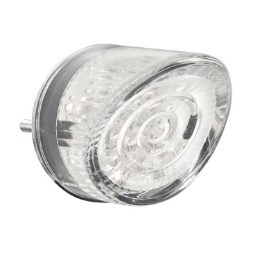 FEU ARRIERE UNIVERSEL REPLAY A LEDS ROND TRANSPARENT (20 LEDS ROUGES + 3 LEDS BLANCHES) D45MM ** 3700948035283
