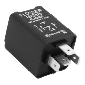 CENTRALE CLIGNOTANTE UNIVERSELLE 12V/21W 4 FICHES/BORNES POUR CLIGNOTANT A AMPOULE + LEDS -FLOSSER ORIGINE- 4018354002256