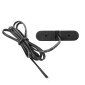 ECLAIRAGE DE PLAQUE IMMATRICULATION REPLAY MINI 3 LEDS TRANSPARENT/NOIR AVEC EQUERRE DE FIXATION (L 40mm / H 10mm / L 18mm) (HOMOLOGUE CE) 3700948033838