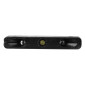 ECLAIRAGE DE PLAQUE IMMATRICULATION REPLAY MINI 3 LEDS NOIR (L 44mm / H 7mm / L 12mm) (HOMOLOGUE CE) 3700948033821