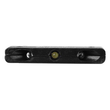 ECLAIRAGE DE PLAQUE IMMATRICULATION REPLAY MINI 3 LEDS NOIR (L 44mm / H 7mm / L 12mm) (HOMOLOGUE CE) 3700948033821