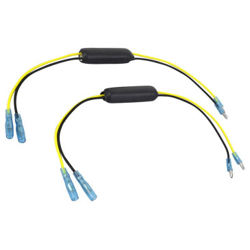 ELECTRIC RESISTANCE (FOR LEDS INDICATORS) 10 OHMS FOR MOTORBIKES/MAXISCOOTS (HIGH QUALITY) (SOLD PER 2) 3700948048979