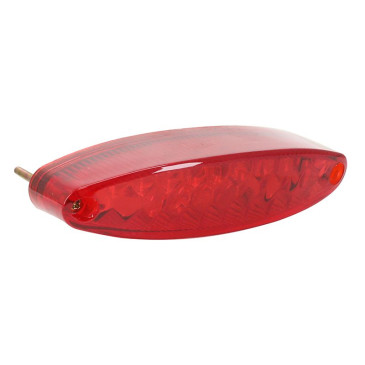 TAIL LIGHT UNIVERSAL REPLAY -WITH LEDS- OVAL SHAPED -RED- 15 LEDS ** 3700948035214