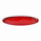 TAIL LIGHT UNIVERSAL REPLAY -WITH LEDS- OVAL SHAPED -RED- 15 LEDS ** 3700948035214
