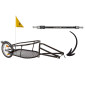ADAPTATEUR REMORQUE POUR VELO AVEC AXE TRAVERSANT 3700948286234