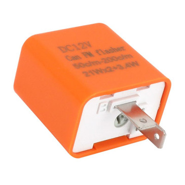 CENTRALE CLIGNOTANTE UNIVERSELLE TAAC RU2P POUR CLIGNOTANTS A LEDS 12V 21/23W (2 FICHES/BORNES) 8026492167276