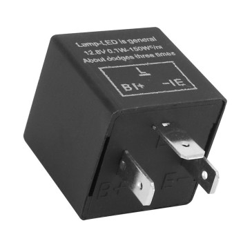 CENTRALE CLIGNOTANTE UNIVERSELLE TAAC RU3P POUR CLIGNOTANTS A LEDS 12V (3 FICHES/BORNES) 8026492167283