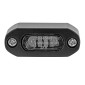 FEU ARRIERE MOTO UNIVERSELLE TAAC LS01 4 LED FUME/NOIR ALU 8026492167320