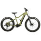 VELO ELECTRIQUE/VAE VTT FAT BIKE 26 LEADER FOX BRAGA MIXTE VERT OLIVE 9V MOTEUR CENTRAL BAFANG M510 36V 95Nm BATTERIE 23,2Ah (20'' - H50,8cm - TAILLE L - POUR ADULTE DE 178cm à 185cm) 8592826042989