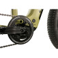 VELO ELECTRIQUE/VAE VTT FAT BIKE 26 LEADER FOX BRAGA VERT OLIVE 9V MOTEUR CENTRAL BAFANG M510 36V 95Nm BATTERIE 23,2Ah (20'' - H50,8cm - TAILLE L - POUR ADULTE DE 178cm à 185cm) 8592826042989