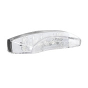 FEU ARRIERE UNIVERSEL REPLAY A LEDS SPACE TRANSPARENT (8 LEDS ROUGES/3 BLANCHES) (HOMOLOGUE CE) 3700948035313
