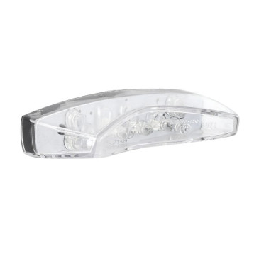 FEU ARRIERE UNIVERSEL REPLAY A LEDS SPACE TRANSPARENT (8 LEDS ROUGES/3 BLANCHES) (HOMOLOGUE CE) 3700948035313