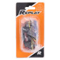 TAIL LIGHT UNIVERSAL REPLAY -WITH LEDS- MASK -RED-/DARK - 3 FUNCTIONS ( PARKING LIGHT+STOP LAMP+LICENSE PLATE LIGHT) -CEE APPROVED- 3700948035207