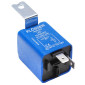FLASHER UNIT UNIVERSAL 12V 0,1 A 25 AMPS- 2 PLUGS FOR BULB+LEDS FLASHERS -FLOSSER ORIGINE- 4018354008081