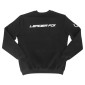 SWEAT-SHIRT LEADER FOX TAILLE M NOIR (LOGO BLANC) 3700948311127