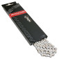 CHAINE VELO 11V. ROUTE/VTT NEWTON KMC ARGENT/BLANC 116 MAILLONS COMPATIBLE SHIMANO/SRAM 3700948083772