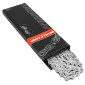 CHAIN FOR E-BIKE 11 SPEED -. NEWTON KMC X11e SILVER REINFORCED 116 LINKS (COMPATIBLE SHIMANO/SRAM) 3700948112700