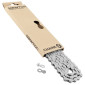 CHAINE VELO 9V. ROUTE/VTT NEWTON ANTI-ROUILLE GRIS 114 MAILLONS 3700948069806