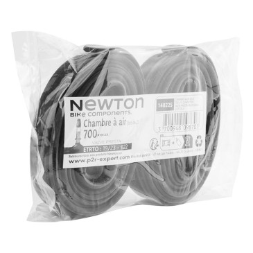 CHAMBRE A AIR VELO 700 x 19-23 NEWTON VALVE PRESTA VALVE 43mm (LOT DE 2) 3700948098707