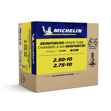 INNER TUBE 10'' 2.50-10 A 2.75-10 MICHELIN 10MBR VALVE TR4 (CROSS) 3528701555744