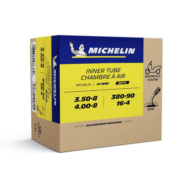 INNER TUBE 8'' 3.50 A 4.00-8 MICHELIN 8B1 ELBOW VALVE 150° 3528701256115
