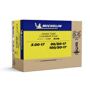 INNER TUBE 17'' 3.00-17 , 90/80-17 , 100/80-17 MICHELIN 17ME VALVE TR4 3528708997028