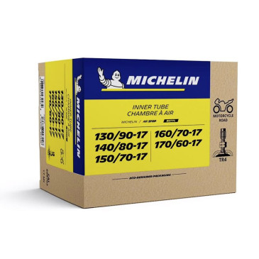 INNER TUBE 17'' 130/90-17 , 140/80-17 , 150/70-17 , 160/70-17 MICHELIN 17MI VALVE TR4 3528708997028