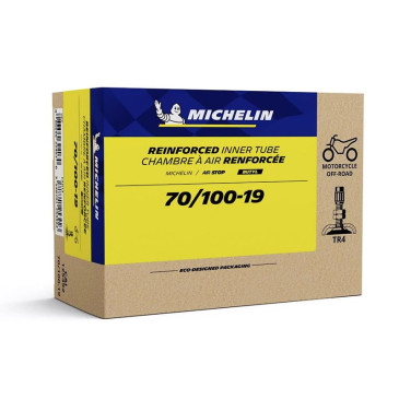 CHAMBRE A AIR 19'' 70/100-19 MICHELIN AIRSTOP REINF VALVE TR4 (CROSS) 3528701253923
