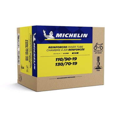 CHAMBRE A AIR 19'' 110/90-19 A 130/70-19 MICHELIN 19MFR VALVE TR4 (CROSS) 3528706231407