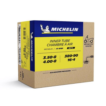 INNER TUBE 8'' 3.50 A 4.00-8 MICHELIN 8B3 ELBOW VALVE 90° 3528701256146