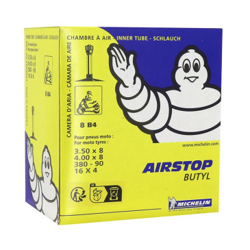 INNER TUBE 8'' 3.50 A 4.00-8 MICHELIN 8B4 -SCHRADER VALVE 3528701256153