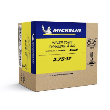 INNER TUBE 17'' 2.75-17 MICHELIN 17MD VALVE TR4 3528701438580