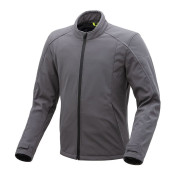 BLOUSON MOTO PRINTEMPS/ETE HOMME TUCANO OVETTO SOFTSHELL GRIS FONCE RESPIRANT, DEPERLANT, COUPE-VENT TAILLE XL CERTIFIE CE-CLASSE A (SELON LA DIRECTIVE EN17092-2020) 8026492155174